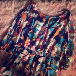 Floral dress- Size L